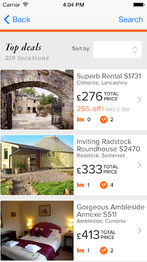 【免費旅遊App】Snaptrip -Last minute cottages-APP點子