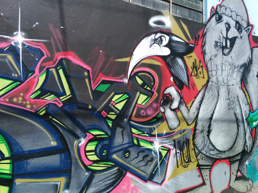 Cuervo Y Ardilla Graffiti