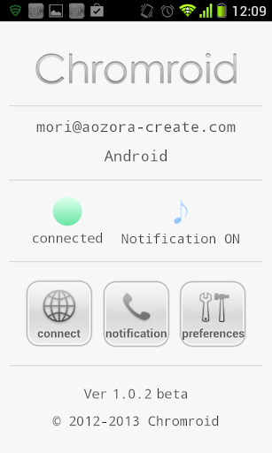 Chromroid - beta -