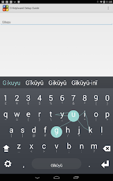 Gikuyu Keyboard plugin poster 1