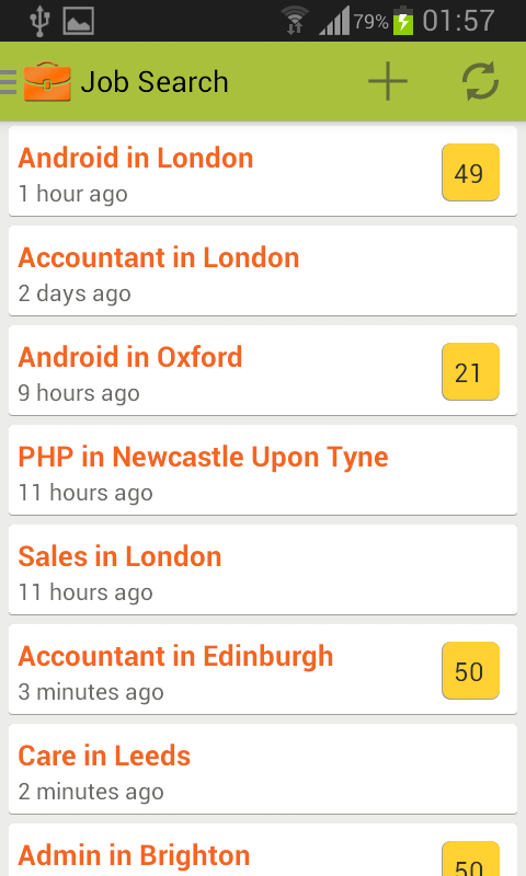 Jobcentre UK Screen 3
