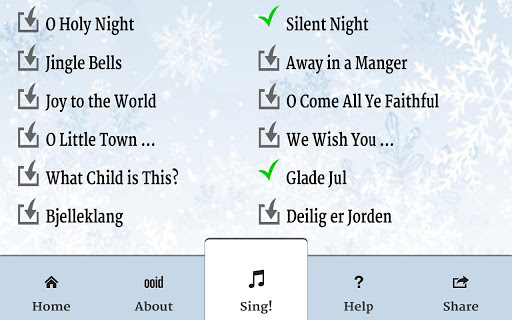 Sing Free Christmas Carols