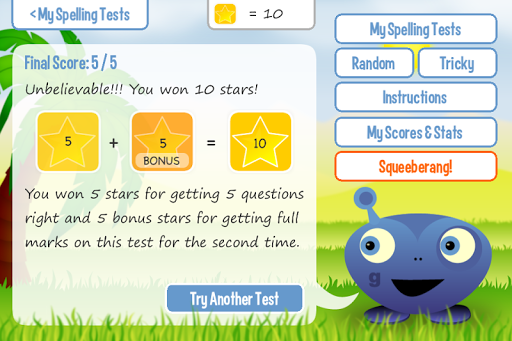 【免費教育App】Squeebles Spelling Test-APP點子