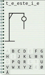 Hængt mand - Dansk spil gratis poster 2