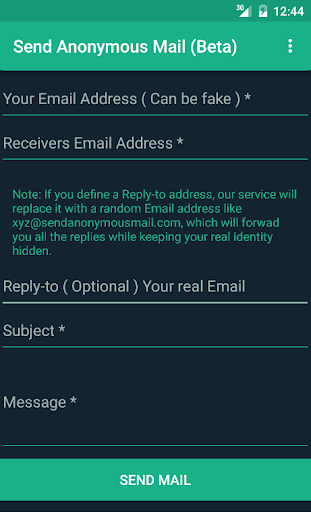 【免費通訊App】Send Anonymous Mail-APP點子