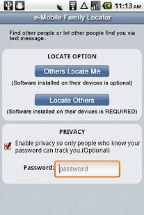 eMobile Family Locator 2(full) Screenshots 1