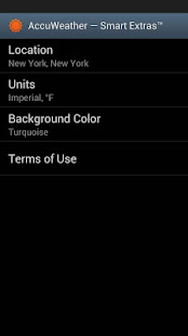 AccuWeather - Sony SmartWatch(圖7)-速報App