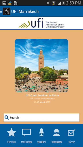 【免費商業App】UFI Marrakech 2015-APP點子