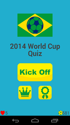 【免費益智App】2014 World Cup Quiz-APP點子