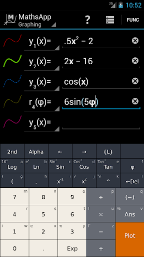 MathsApp 그래프 계산기