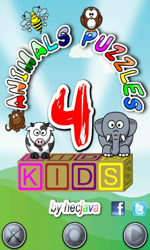 Animals puzzle 4 kids