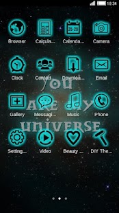 You Are My Universe Theme Screenshots 2