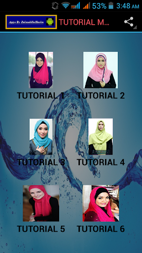 TUTORIAL MEMAKAI TUDUNG