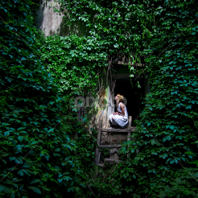 My Hiding Place by Alis La Luna - People Portraits of Women