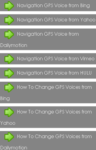 Navigation GPS Voice