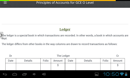 【免費教育App】O Level Principles of Accounts-APP點子