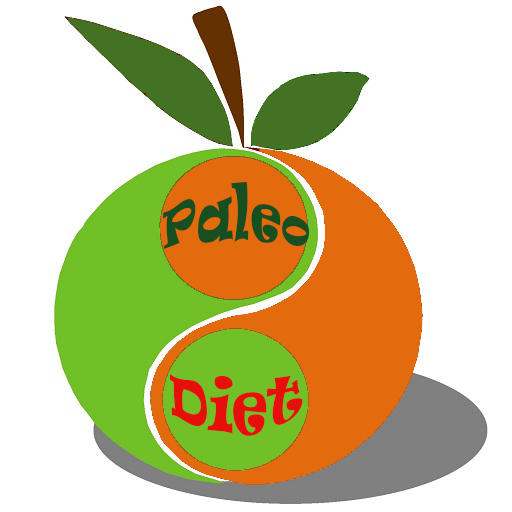 Fast diet. Paleo icon. Логотип приложения Recipe book.