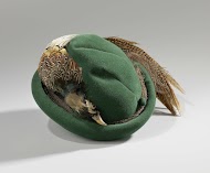 Hat with a Pheasant Decoration