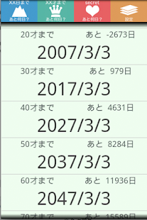 【免費工具App】10000days　通算誕生日の計算とか-APP點子