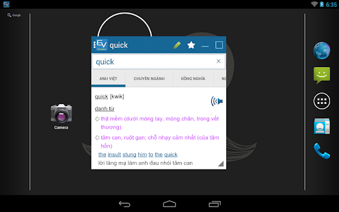 Tu Dien Anh Viet-Từ Điển Tflat - screenshot thumbnail