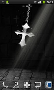 3D Cross Pendant Wallpaper Screenshots 1