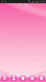 růžové styl GO Launcher poster 2