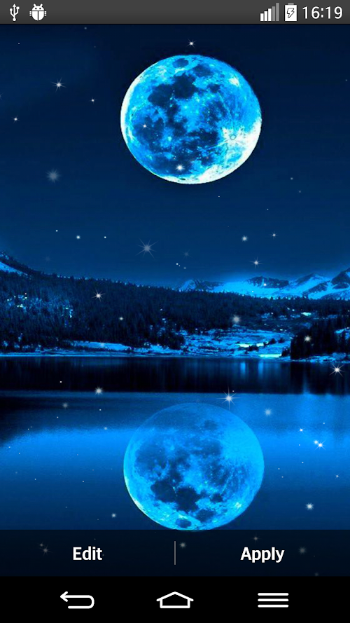 Android application Moonlight Live Wallpaper screenshot