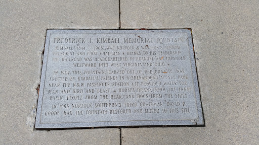 Frederick Kimball Memorial Fountain
