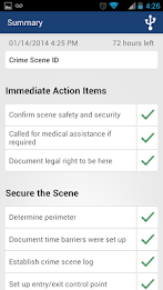 Checklist App for Scene Exam poster 1