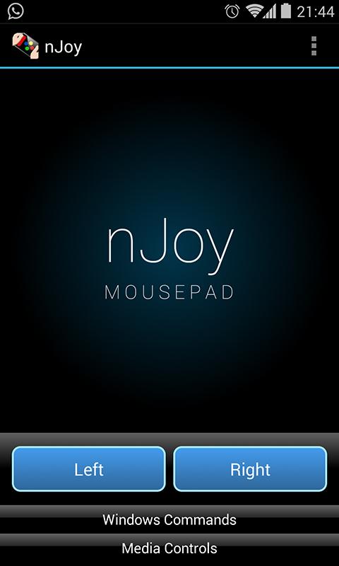 nJoy - Joystick up your device Screen 2