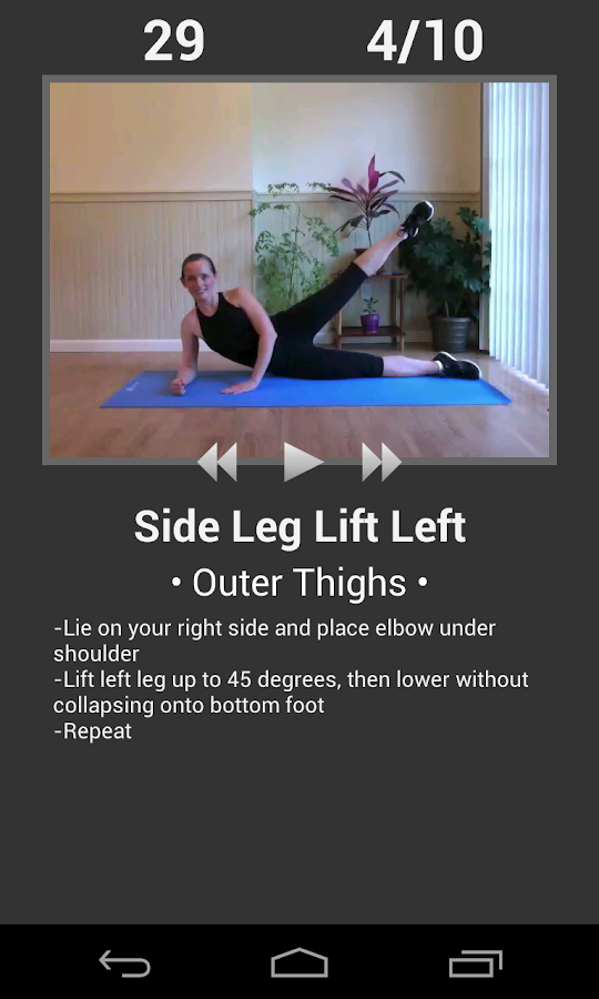 Daily Leg Workout Lower Body Fitness Exercises Android