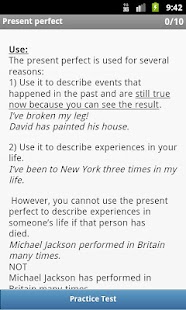 app practice toefl Apps English  Tenses Play on  Google Android