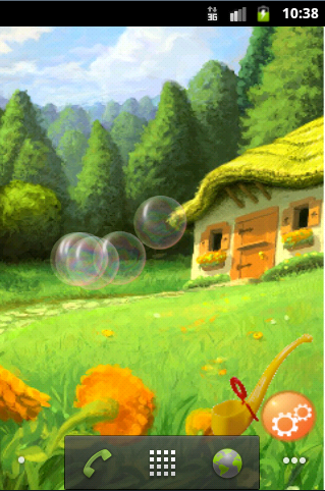 Blow Soap Bubbles LWP