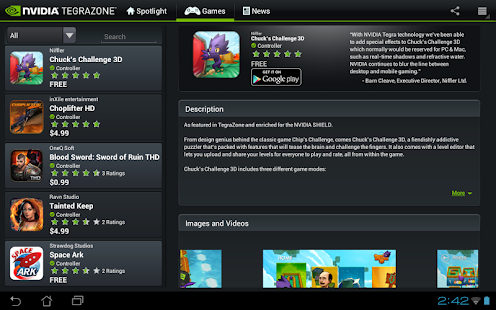 NVIDIA TegraZone(圖6)-速報App