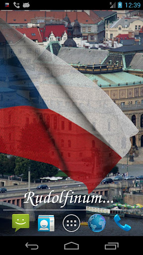 【免費個人化App】3D Czech Flag Live Wallpaper +-APP點子