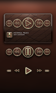 How to install Poweramp Widget Chocolate 2.08-build-208 mod apk for bluestacks