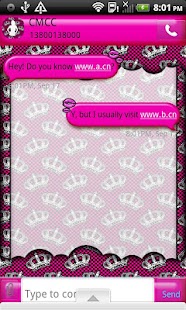 How to download GO SMS THEME/PrincessKisses1 1.1 apk for pc
