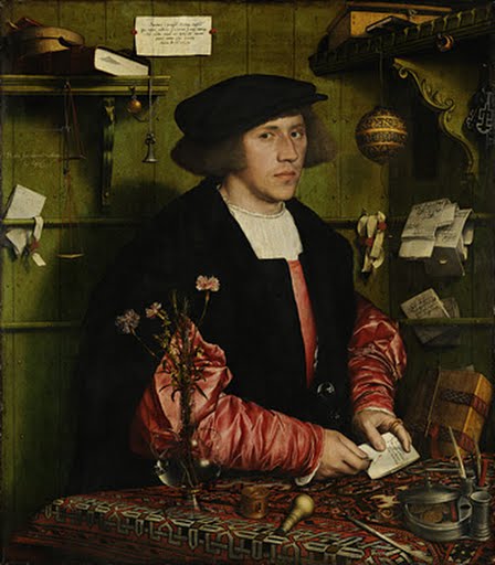 The Merchant Georg Gisze, Hans Holbein the Younger