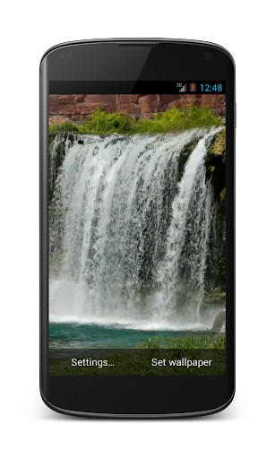 【免費個人化App】Waterfall live wallpaper HD-APP點子