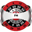 Rotating Analog Clock HD Lite icon