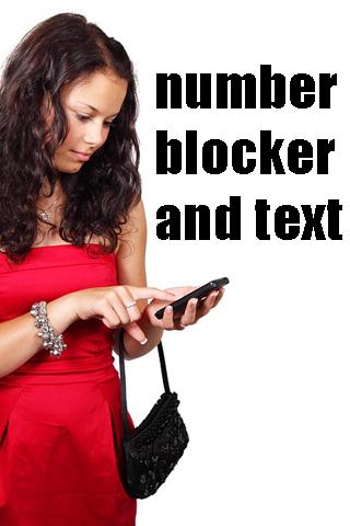 Number Blocker And Text