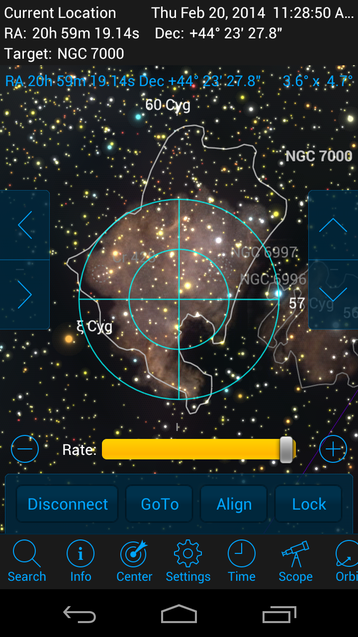 SkySafari 4 Plus: Stargazing Screen 2