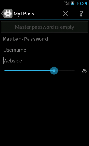 My1Pass - Free Master-Password