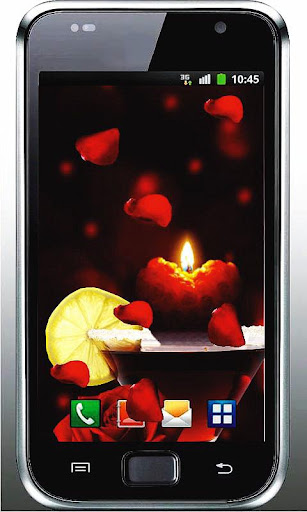 Candle n Lemon live wallpaper