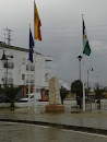 Obelisco y banderas