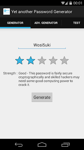 YaPwG - Password Generator