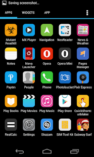 Ios7 Flat (APEX NOVA GO THEME) - screenshot thumbnail