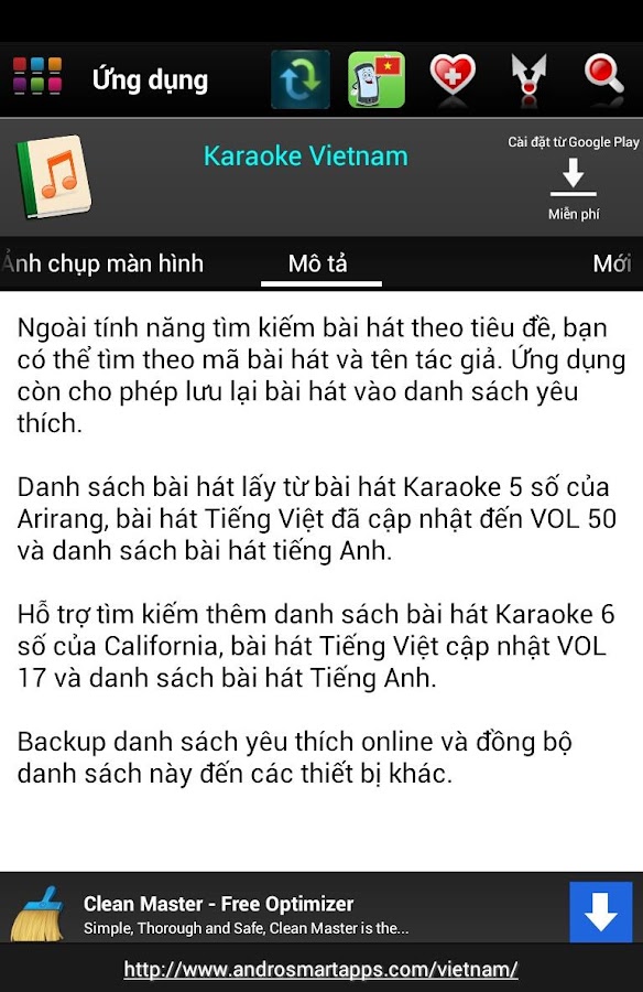 Android Vietnam - screenshot