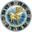 zZodiac Aries clock! logo