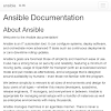 python ansible doc
